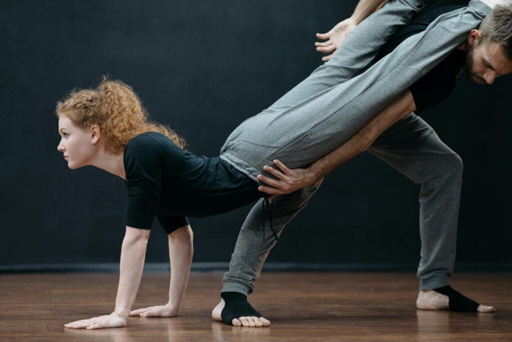 Man and Woman Dancing